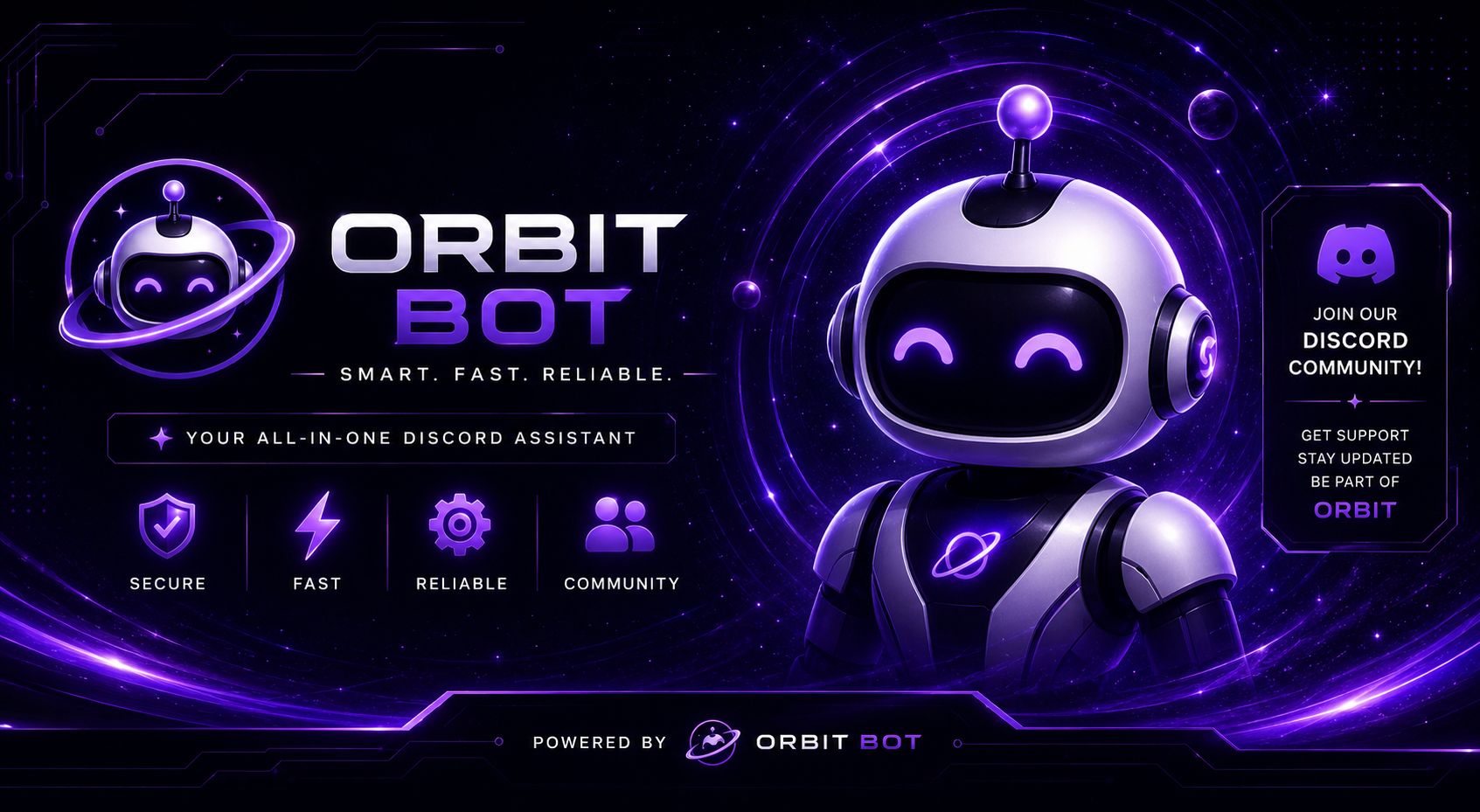 Orbit Bot — Smart. Fast. Reliable.